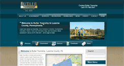 Desktop Screenshot of butlertownship.org