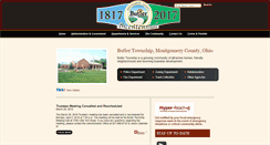 Desktop Screenshot of butlertownship.com